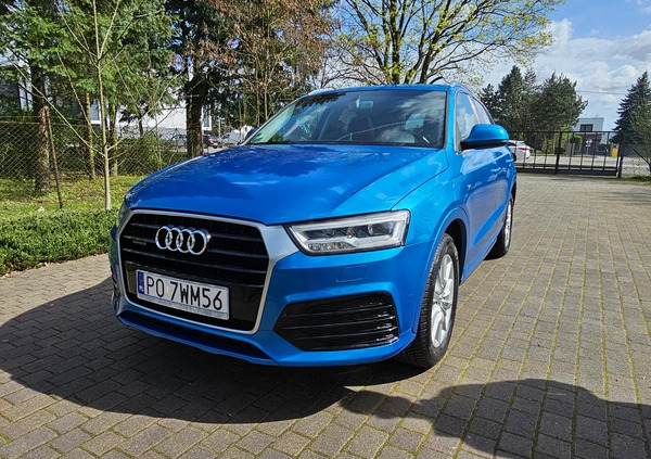 Audi Q3 cena 79950 przebieg: 125167, rok produkcji 2015 z Poznań małe 497